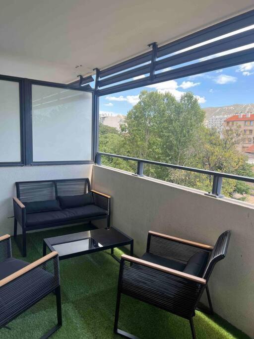 10 Min Du Centre-Ville Terrasse Avec Vue + Parking マルセイユ エクステリア 写真